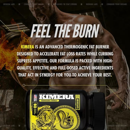 Iridium Labs Kimera Thermogenic Fat Burner - Weight Loss Supplement & Energy Booster