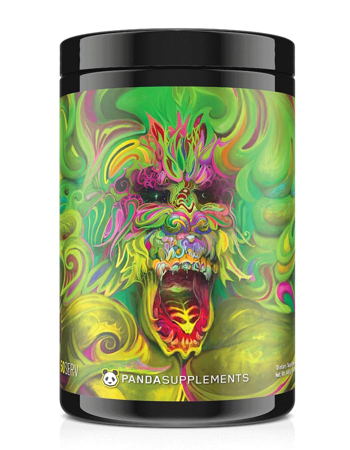 Underground Bio Labs Panda Supps: Rampage, Extreme Pre-Workout, High Stim, Maximum