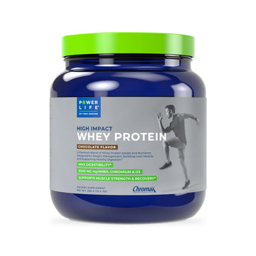 POWERLIFE Tony Horton High Impact Grass Fed Whey Protein with 3000 MG of HMB