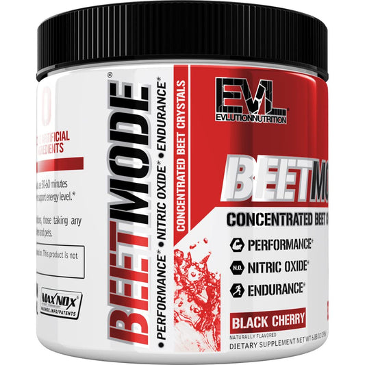 Evlution Nutrition Beet Root Powder Nitric Oxide Booster for Enhanced Energy and Pumps