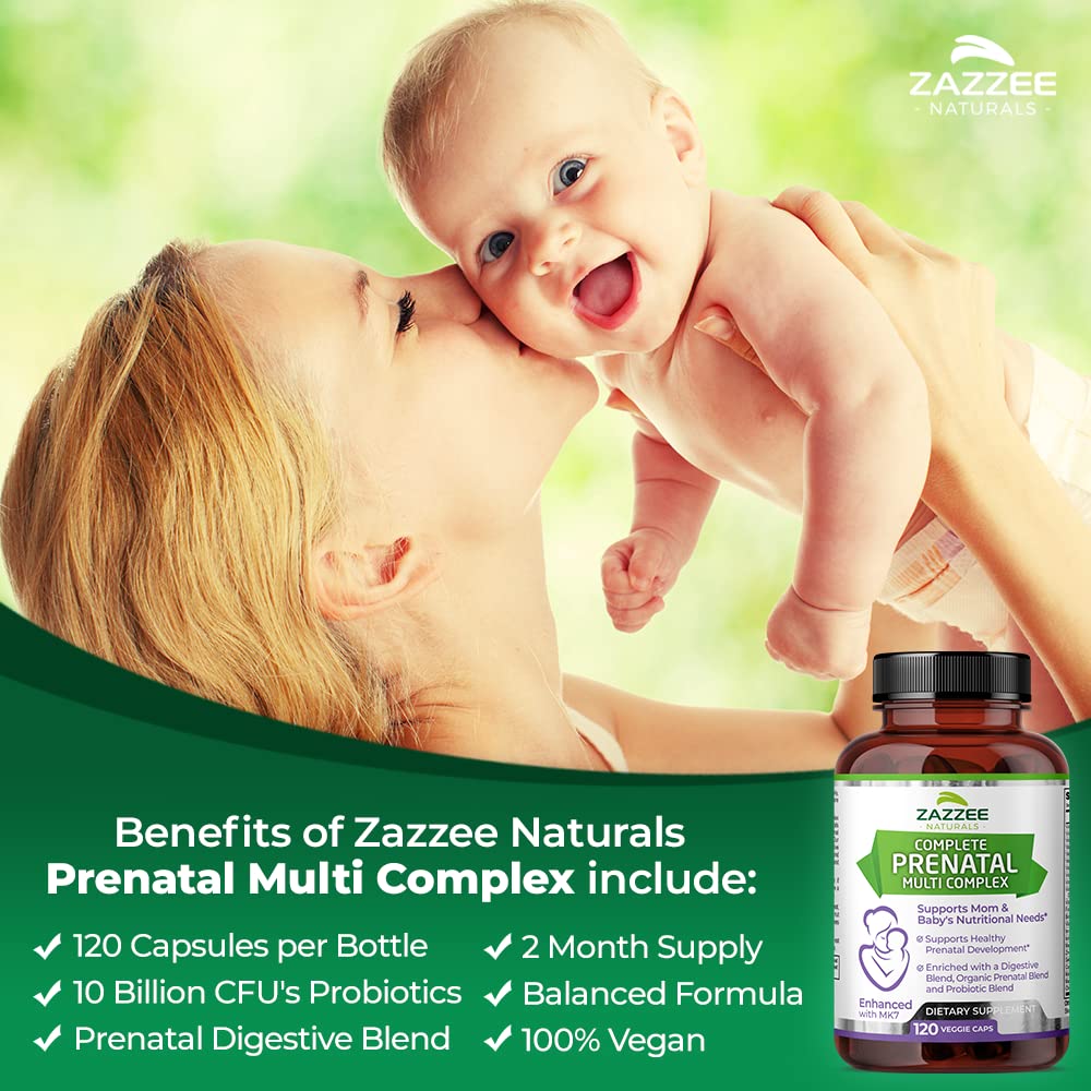 Zazzee PREGNOSITOL Powder and Extra Strength Prenatal Multi Complex Zazzee