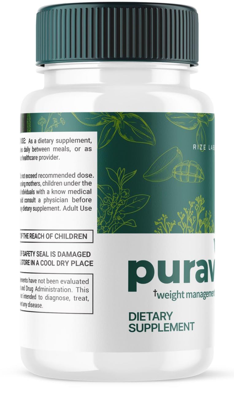 (5 Pack) Puravive Weight Health Pills, Puravive Exotic Rice Capsules Reviews, Purevive Weight