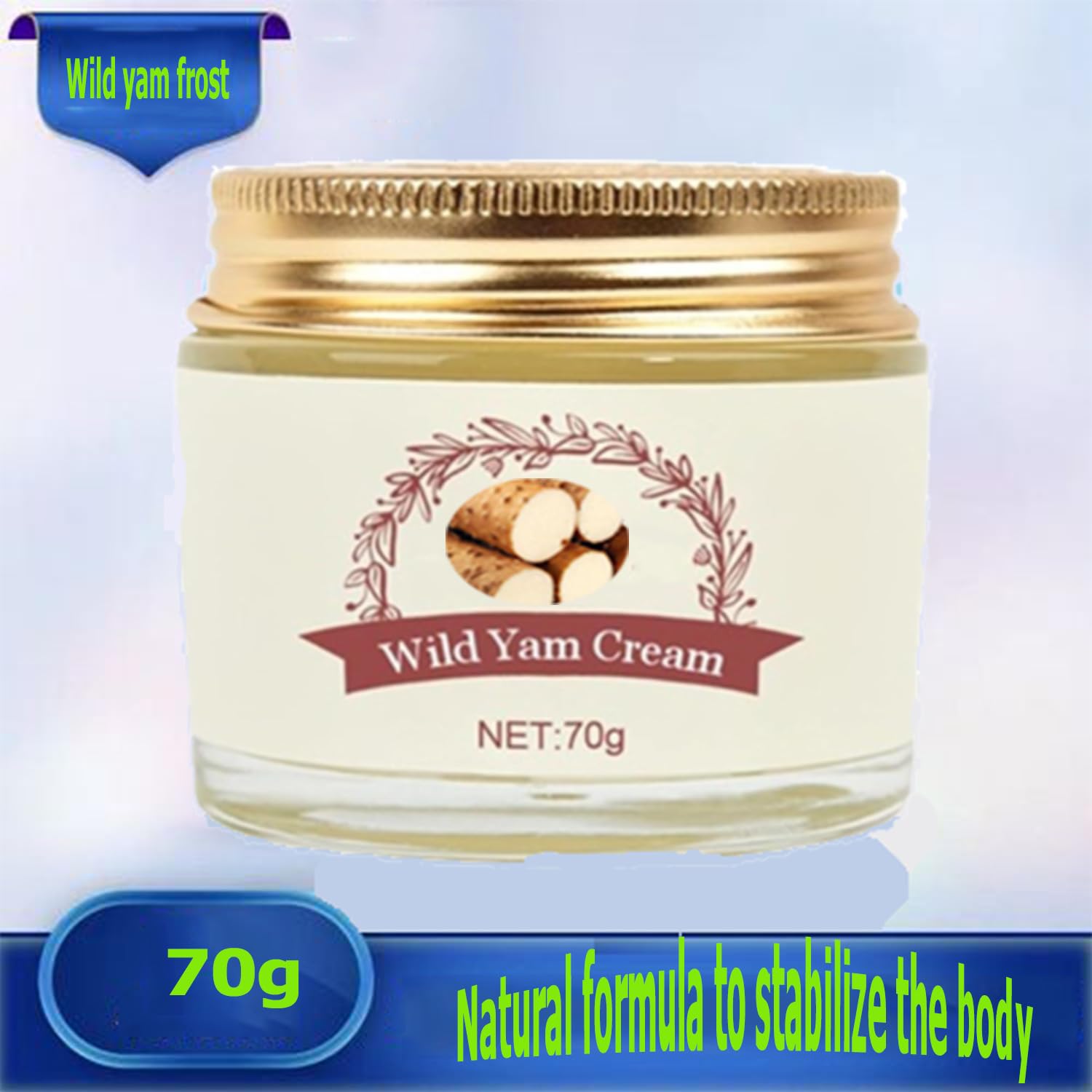DIXII Wild Yam Cream - Wild Yam Organic Balance Hormone Cream, Women's Organic Wild Yam Root Cream DIXII