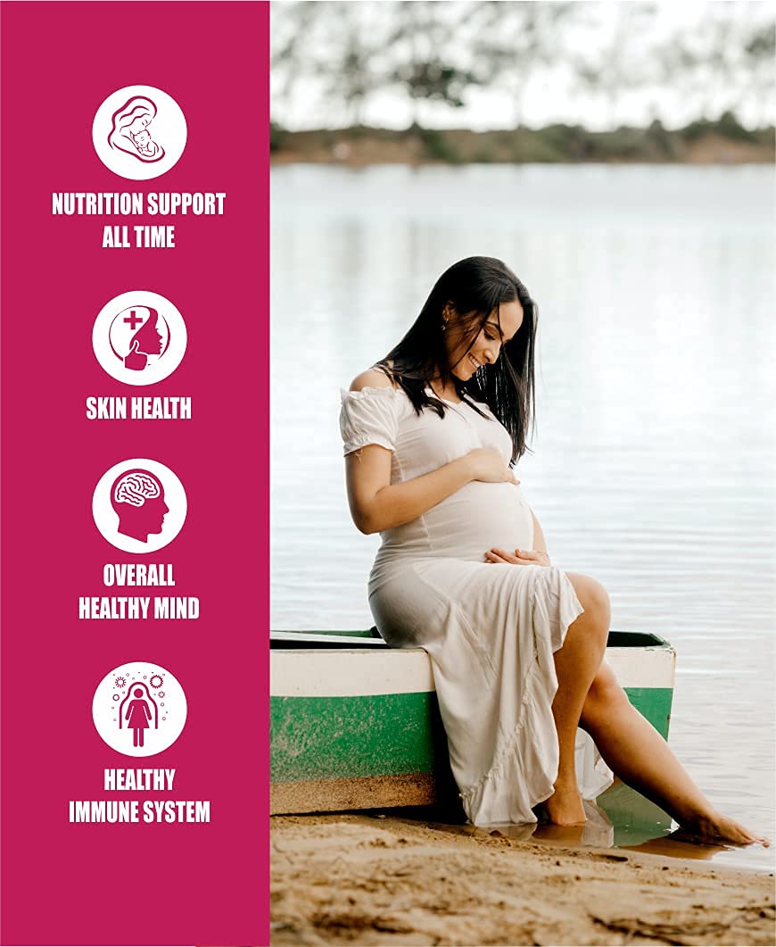 Organic Touch Ajwellness Prenatal multivitamin Nutrition for Women,Advanced Formula Organic Touch