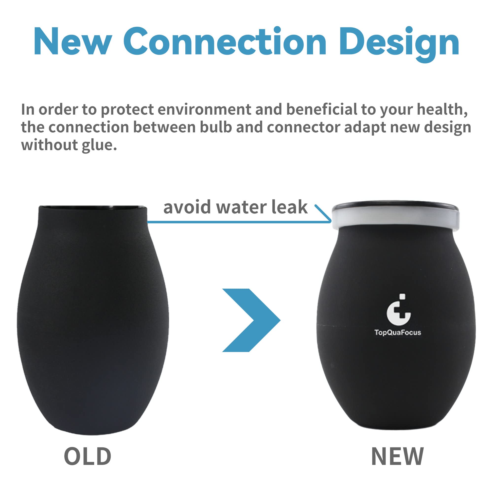 TopQuaFocus 14.5OZ Large Enema Bulb Kit Douche Bulb for Men Women Colon Cleaning Feminine TopQuaFocus