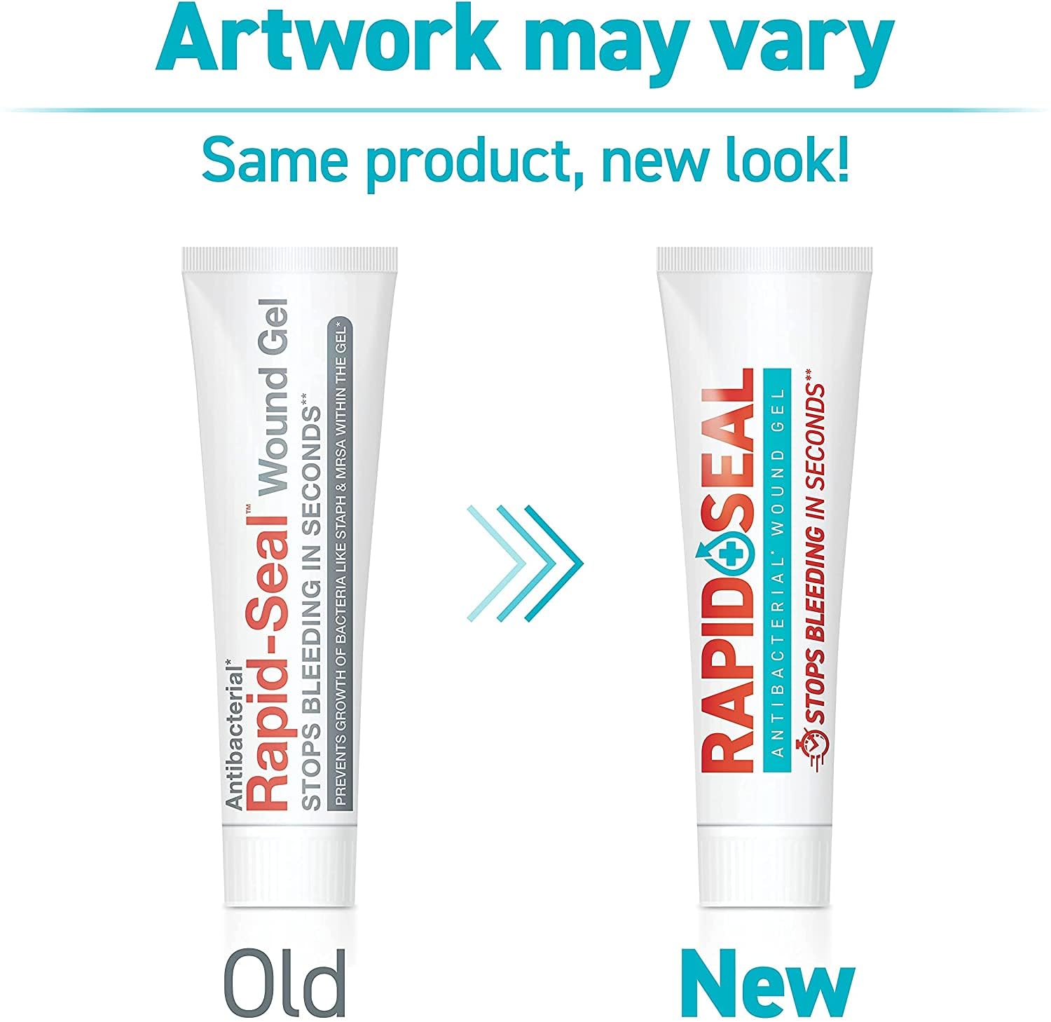 Rapid-Seal Wound Gel (1 Count) | Stops Bleeding in Seconds, Ideal for Cuts Rapid-Seal