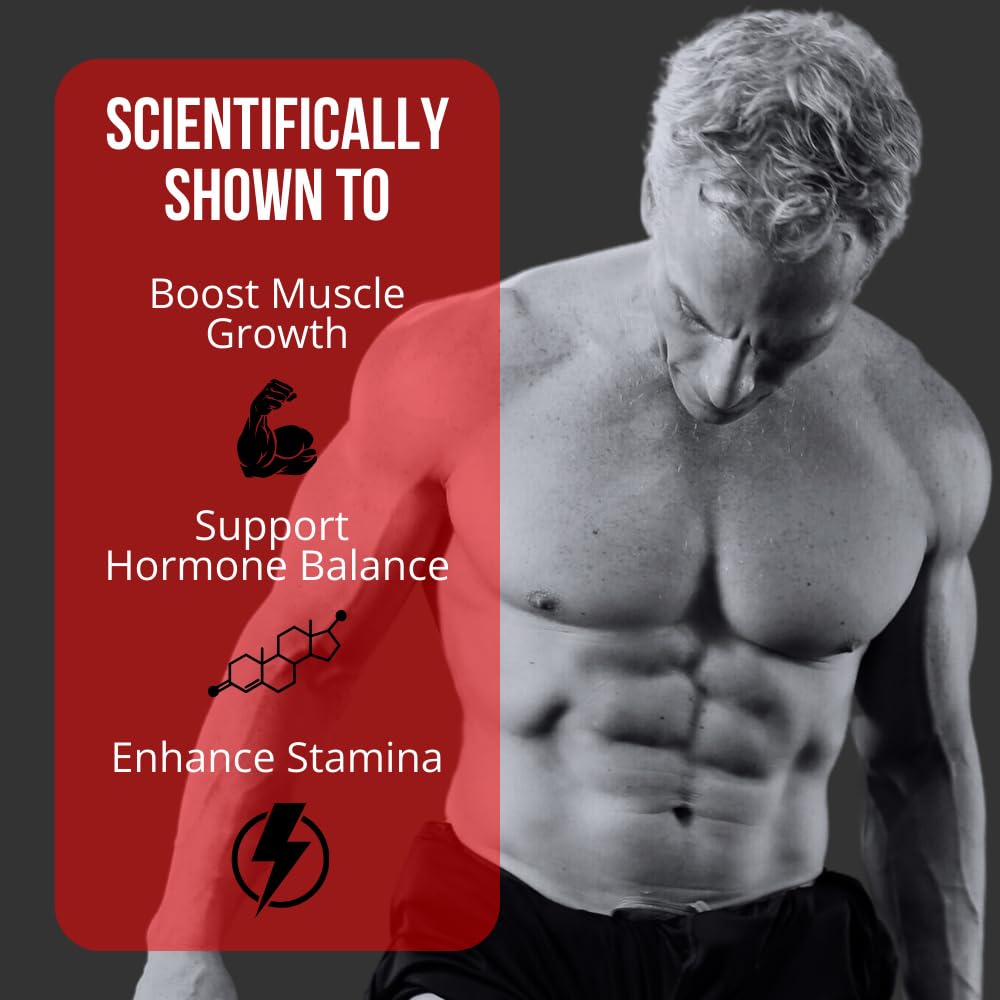 UNALTERED Muscle Builder for Men 30 Plus - Boost Muscle Growth