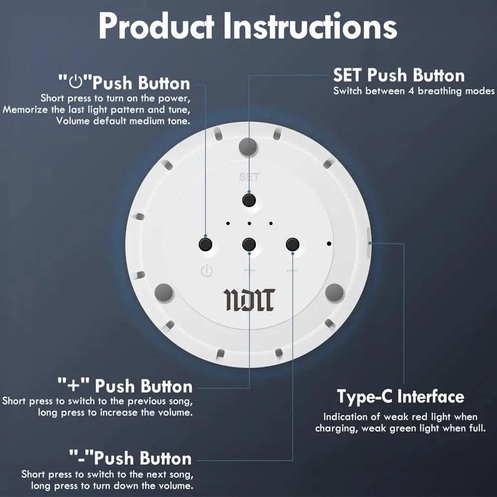 Meditation Gifts 'Breathing Lotus', NDLT Mindfulness Gifts Guided Breathing Trainer 2 Breathing NDLT