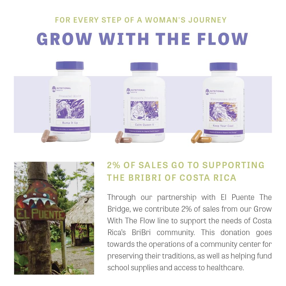 Nutritional Roots 5-in-1 Menopause Support Herbal Multivitamin for Women Nutritional Roots