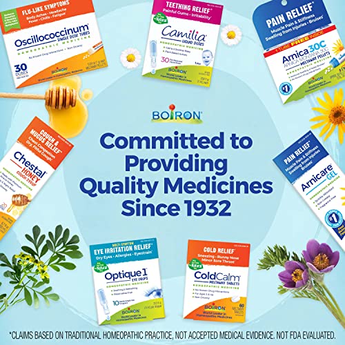 Boiron Hydrastis Canadensis 6C Homeopathic Medicine for Post-Nasal Drip Relief, Excess Mucus