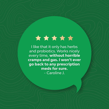 Herbal Laxative Capsules with Probiotics – Natural Laxative Pills to Cleanse Colon and Support