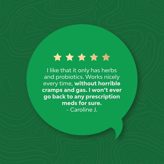 Herbal Laxative Capsules with Probiotics – Natural Laxative Pills to Cleanse Colon and Support