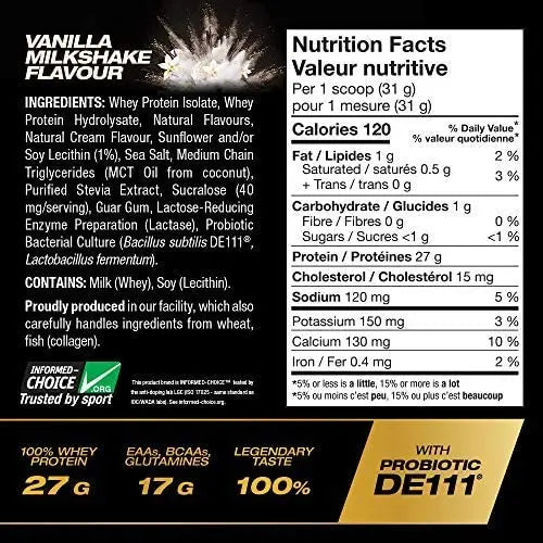 PVL ISO Gold – Grass Fed - Premium Isolate 100% Whey Protein Shake - Orange Krush'd - 908 g PVL