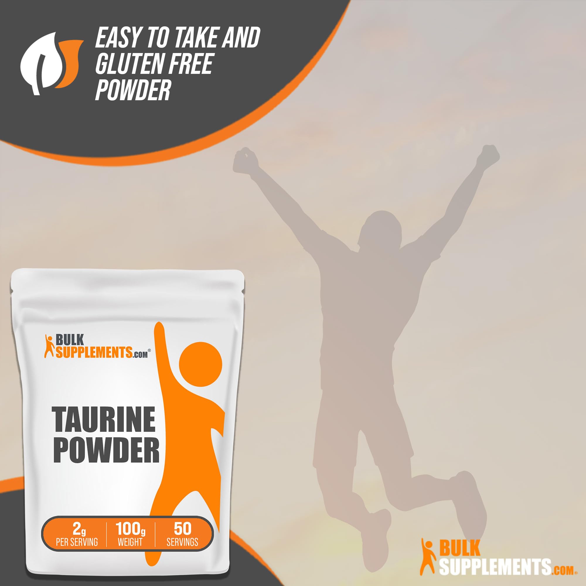 BULKSUPPLEMENTS.COM Taurine Powder - Taurine Supplement, Taurine 2000mg BULKSUPPLEMENTS.COM