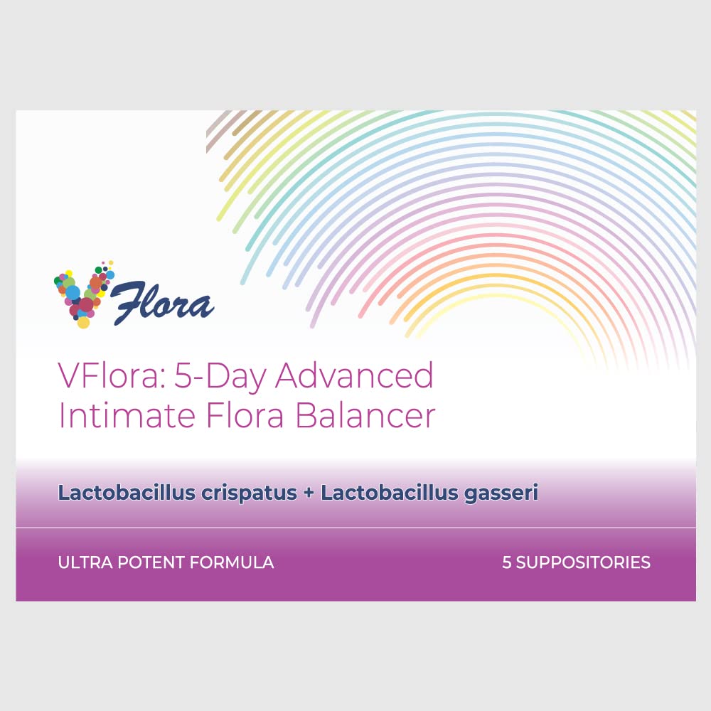 VagiBiom 5-Day Vflora (Lactobacillus crispatus + L. gasseri) to Balance Intimate Flora VagiBiom