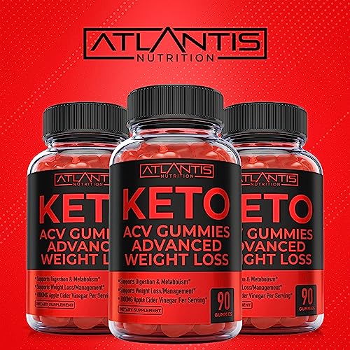 Keto ACV Gummies for Weight Loss - Supports Digestion, Advanced Weight Loss, Detox