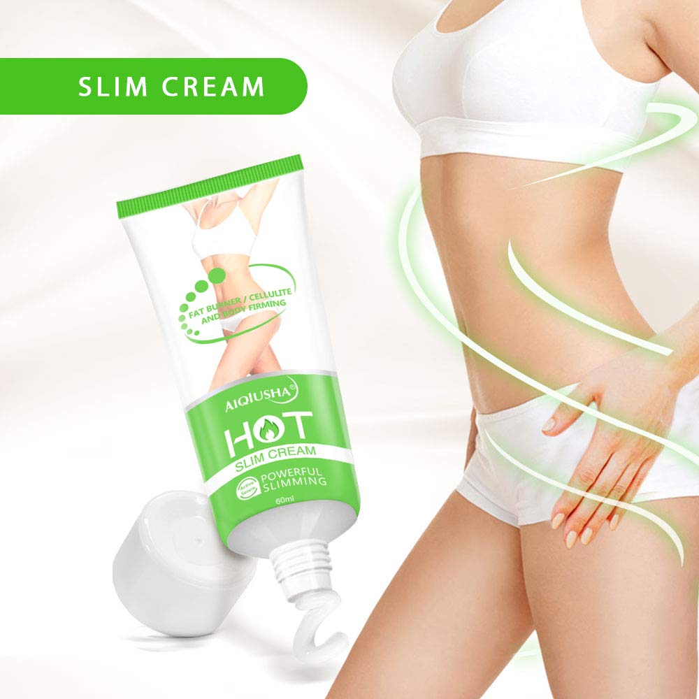 Hot Cream 2 Pack, Cellulite Slimming & Firming Cream, Body Fat Burning Massage Gel