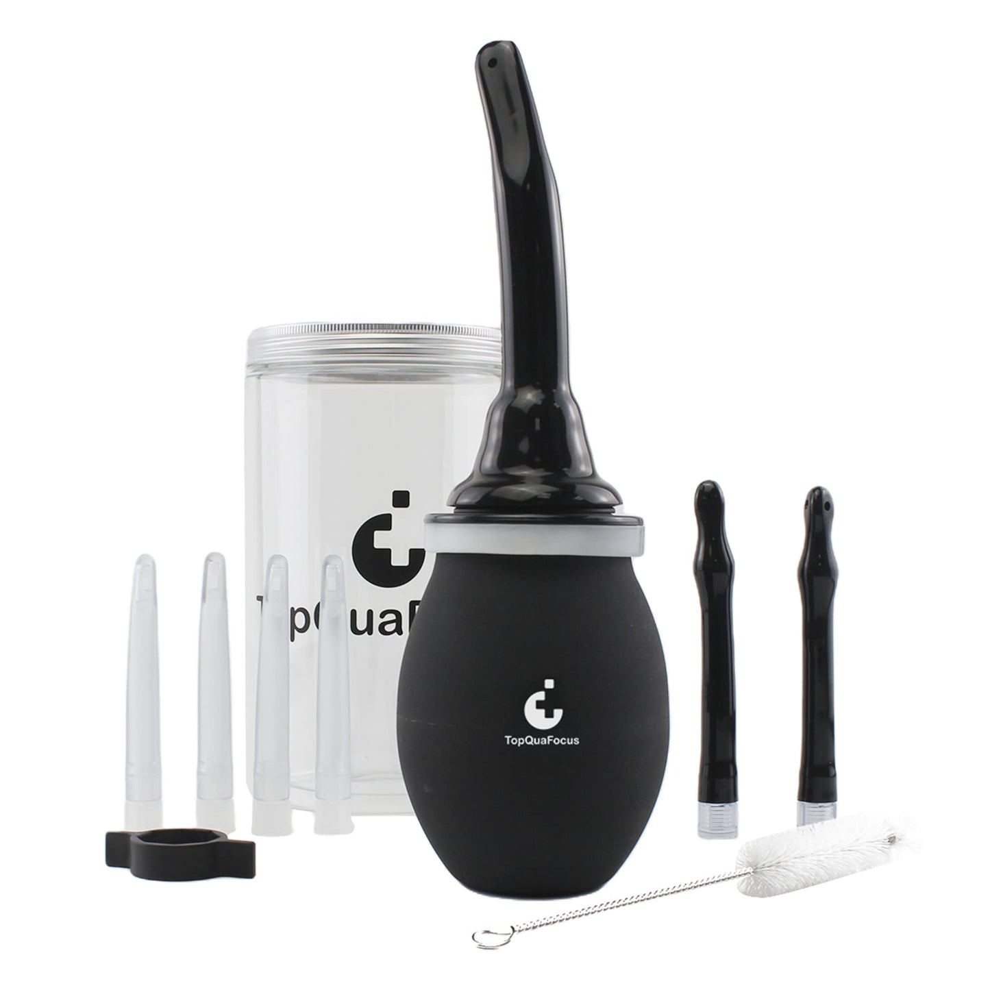 TopQuaFocus 14.5OZ Large Enema Bulb Kit Douche Bulb for Men Women Colon Cleaning Feminine