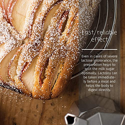 LactoJoy Lactase Pills I 240 Pieces Refill Package I Powerful Lactase Enzymes for Lactose