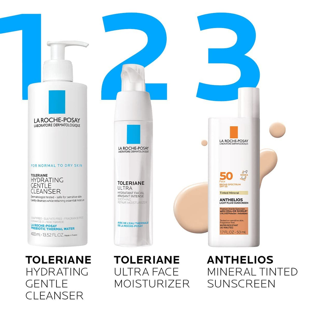 La Roche-Posay Anthelios Tinted Sunscreen SPF 50, Ultra-Light Fluid