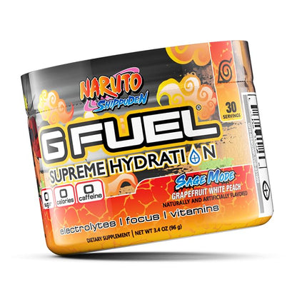G Fuel Naruto Sage Mode Electrolytes Powder, Water Mix for Hydration, Energy and Focus
