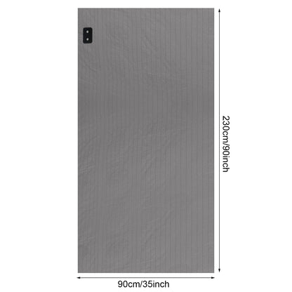 Grounding Mat for Bed, Grounding Sheets Blanket with Grounding Cord, Earthing Mat Grounding Pad