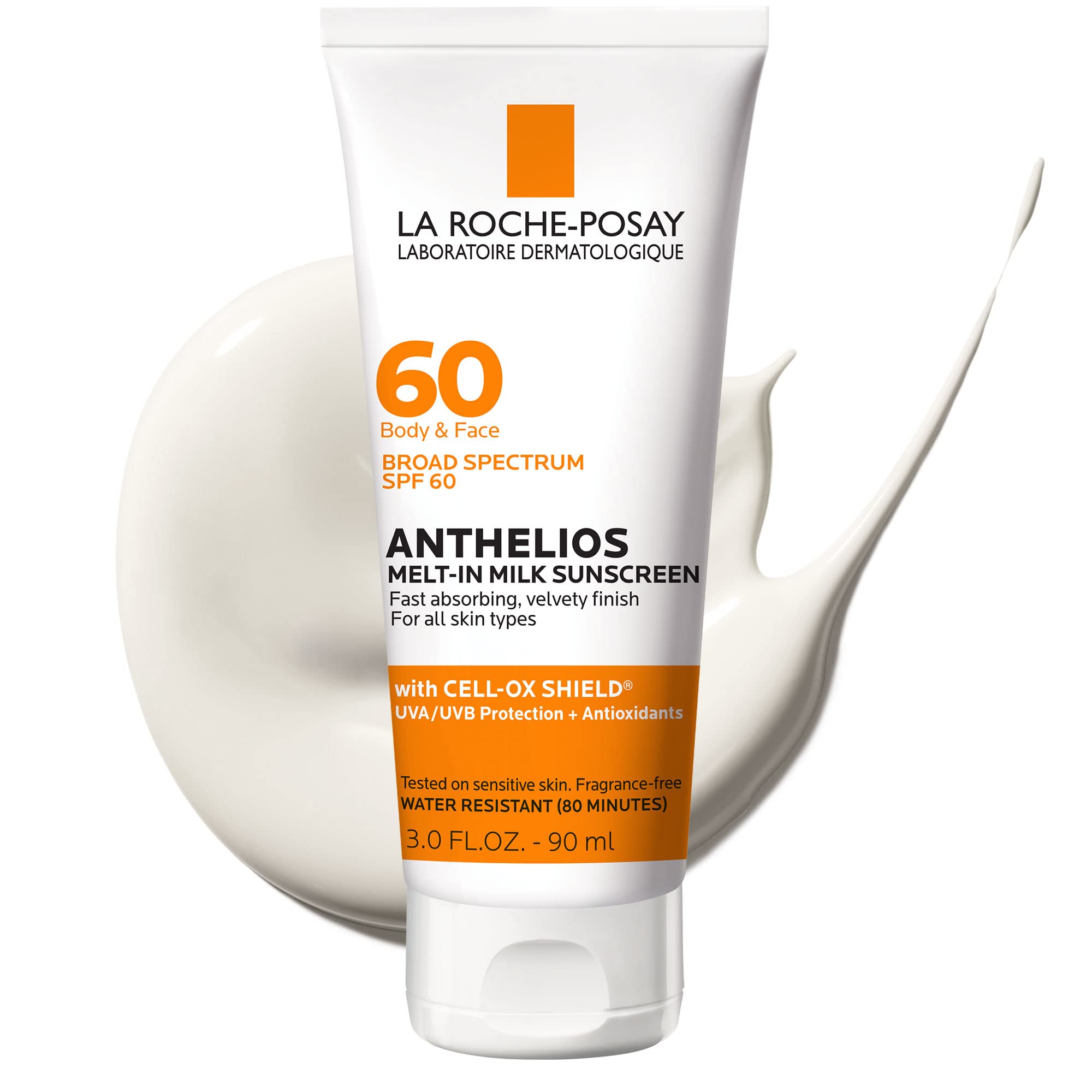 La Roche-Posay Anthelios Melt-In Milk Body & Face Sunscreen SPF 60