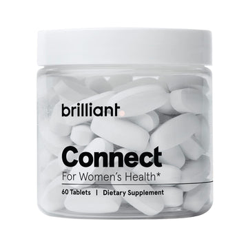Brilliant Connect Period Health Supplement – Promotes Relief from Cramps, Fatigue