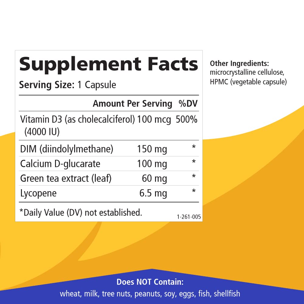 Dim D by Pure Essence - Natural Supplement for Estrogen Balance, Hormonal Acne, and Menopause PURE ESSENCE LABS