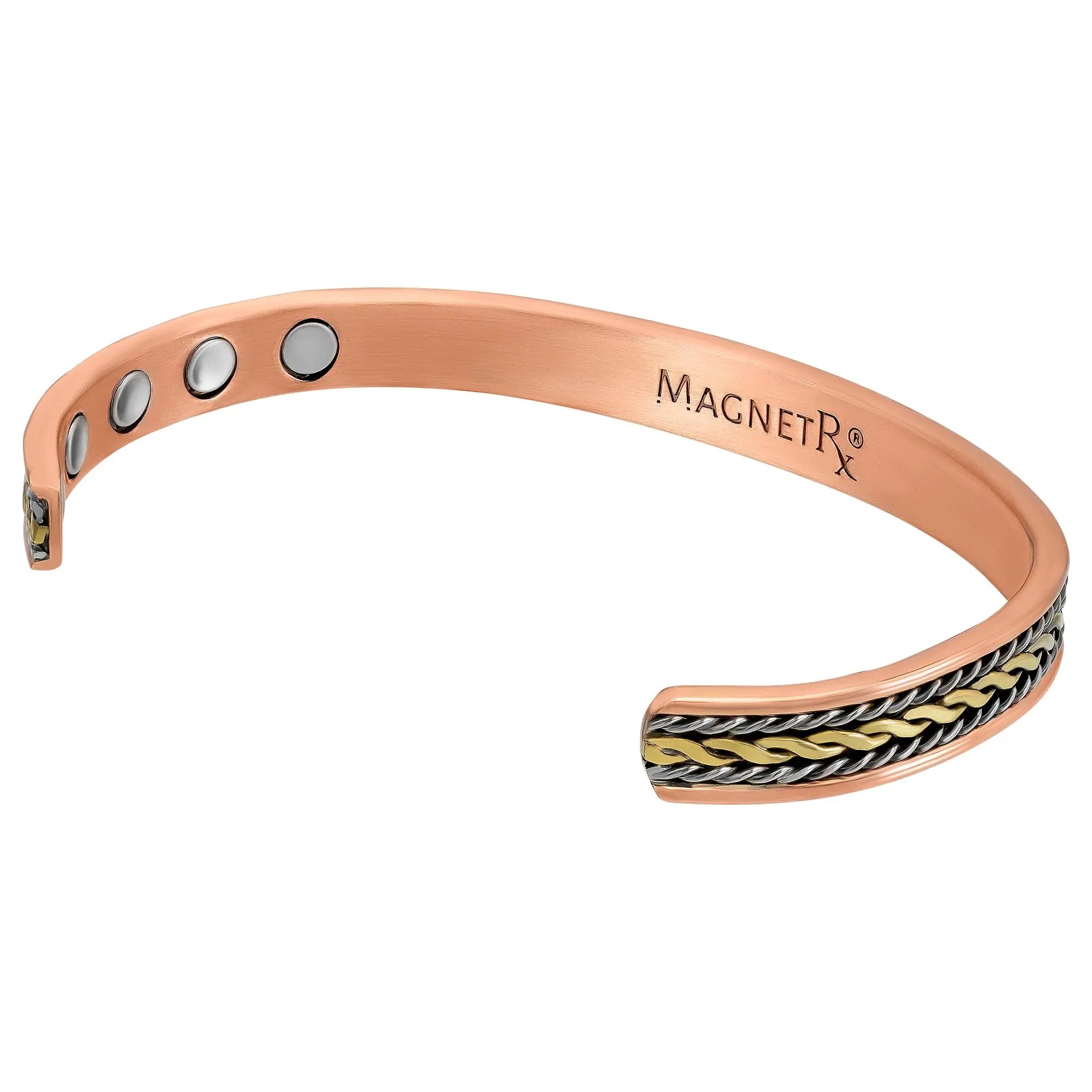 MagnetRX® Women's Copper Bracelet – Effective 99.9% Pure Copper Magnetic Therapy Bracelets MagnetRX