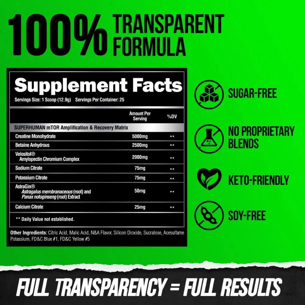 ALPHA LION Superhuman Pre Workout Powder & Post Workout Recovery Bundle, Sustained