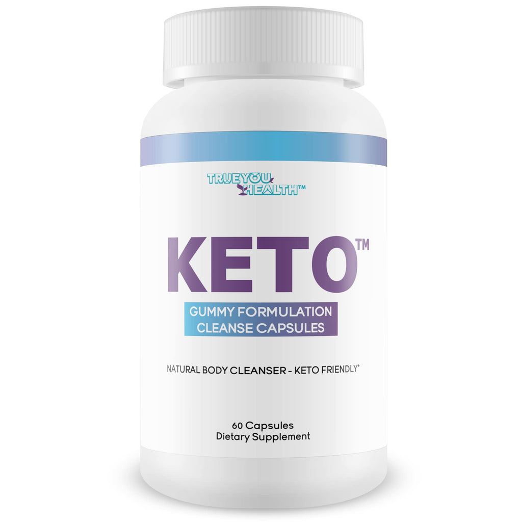Keto Gummy Formulation Cleanse Capsules - Aid Cleansing & Detoxification - Help Flush 