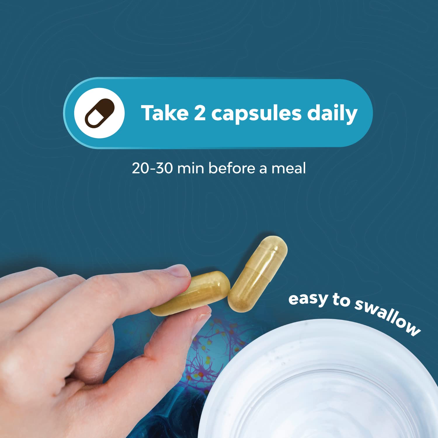 Nootropics Brain Support Supplement - Mental Focus Nootropic Memory Supplement Huntington Labs