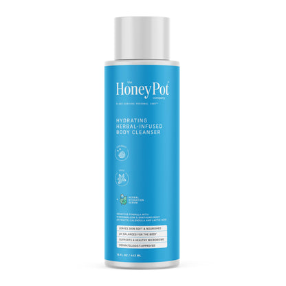 The Honey Pot Company - Body Wash for Women - Coconut Shea Hydrating Body Cleanser