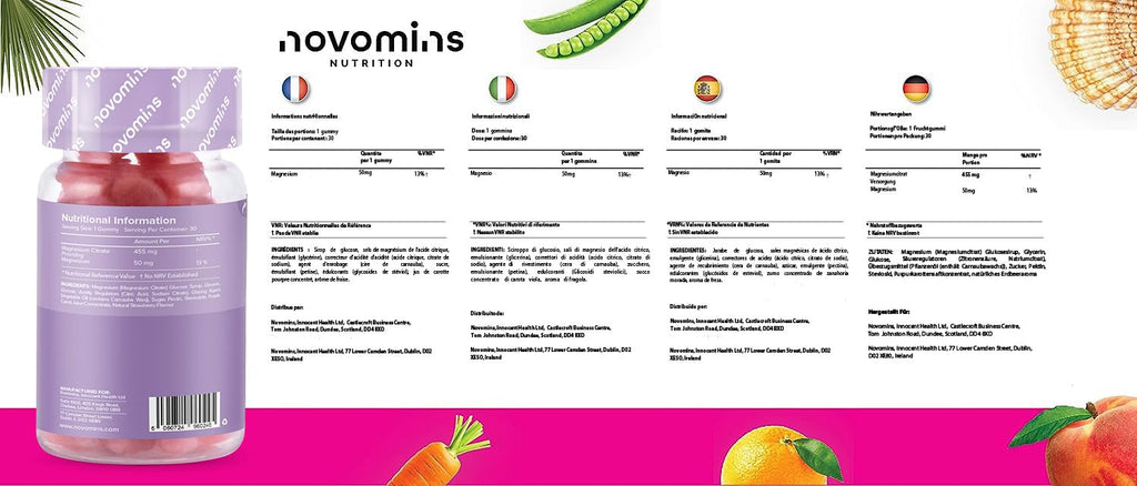 Kids Magnesium Gummies – Vegan - 1 Month Supply – Childrens Supplements – 30 Chewa