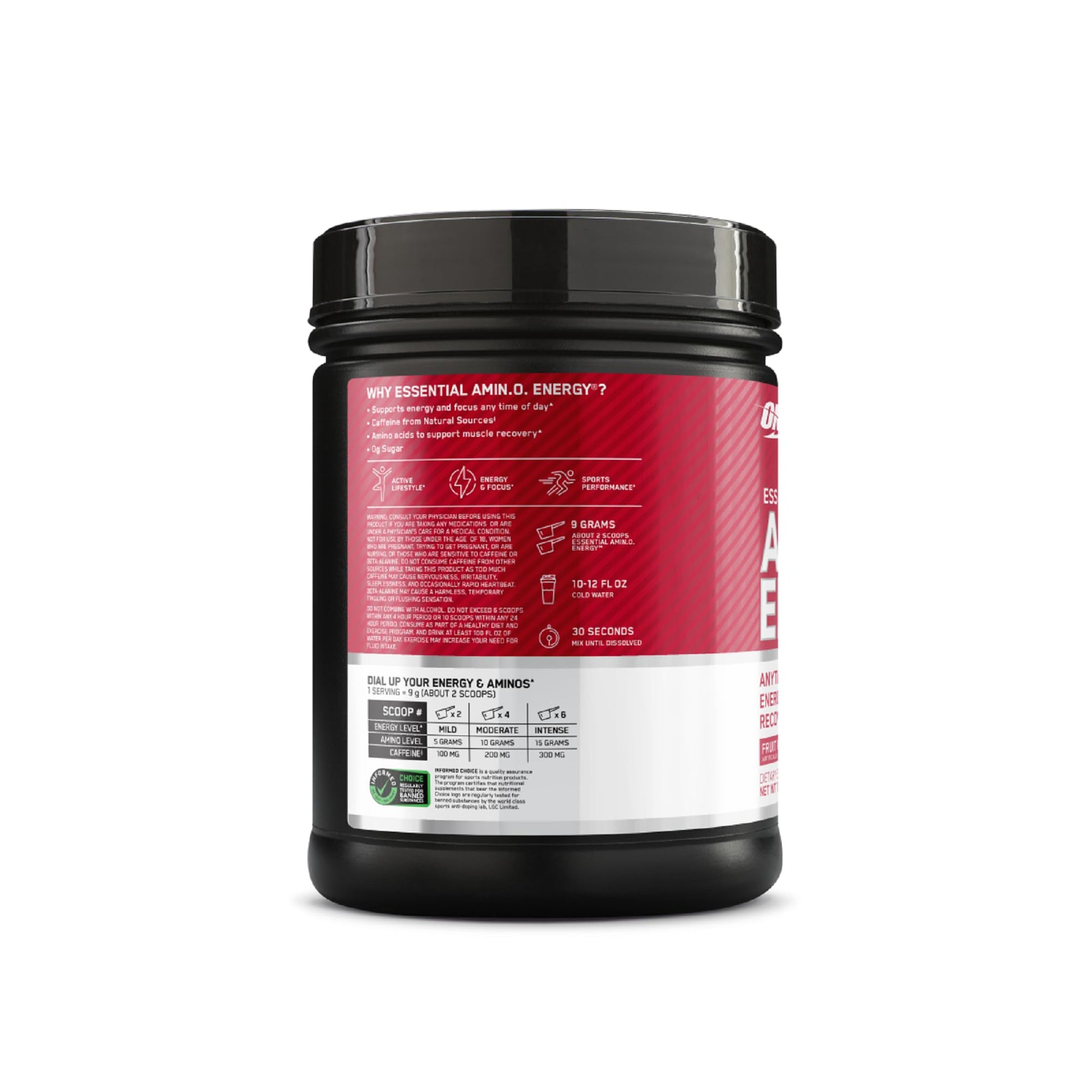 Optimum Nutrition Amino Energy - Pre Workout with Green Tea, BCAA, Amino Acids Optimum Nutrition