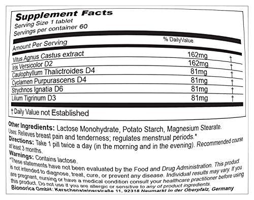Mastodynon 60 Tablets
