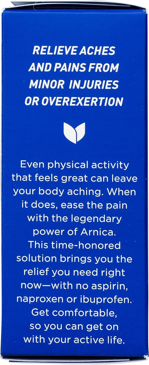 Hyland's Naturals Arnica Montana 30x Tablets, Natural Relief of Bruises, Swelling & Muscle Soreness Hyland's