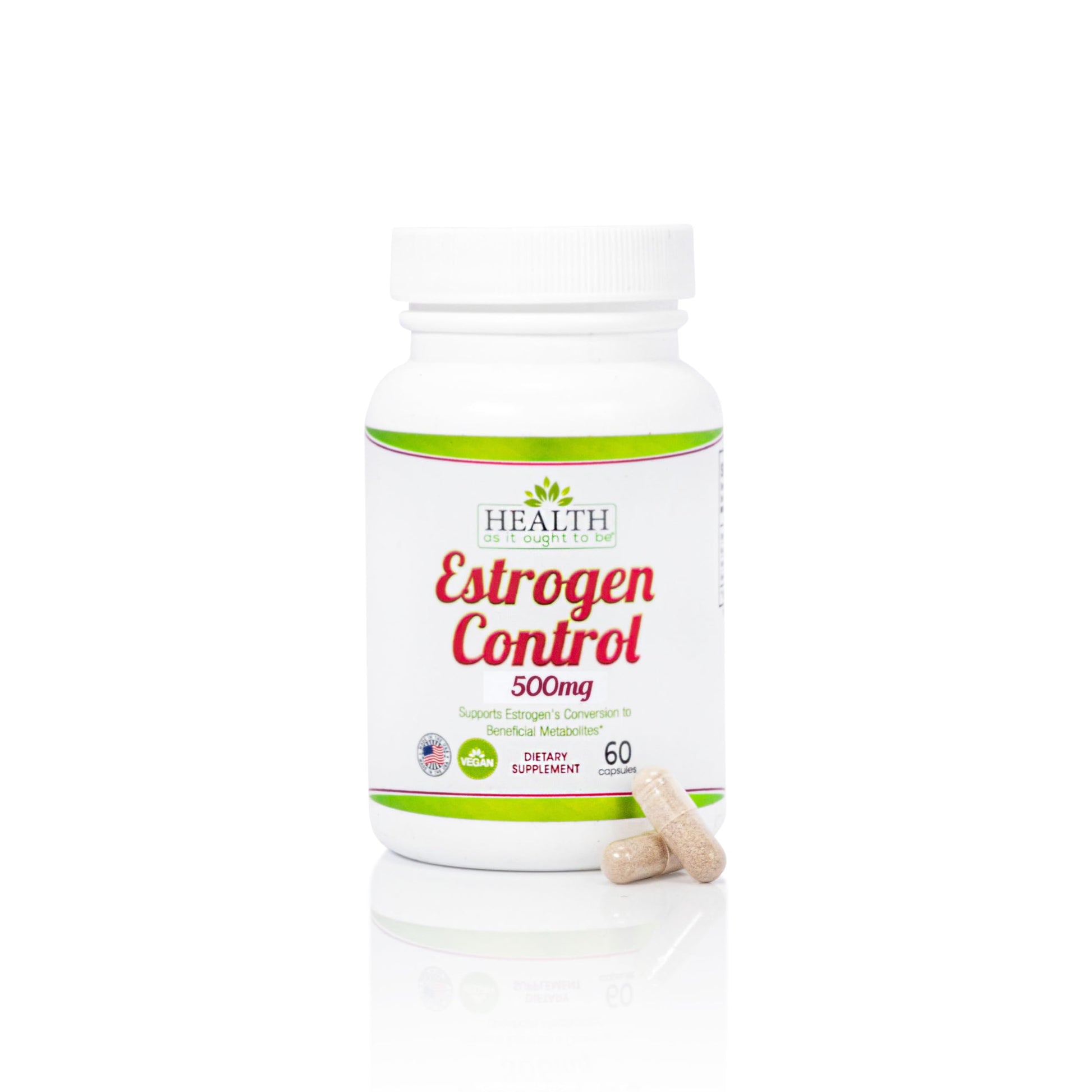 Health As It Ought To Be Estrogen Control Supplement | Physician Formulated Blend