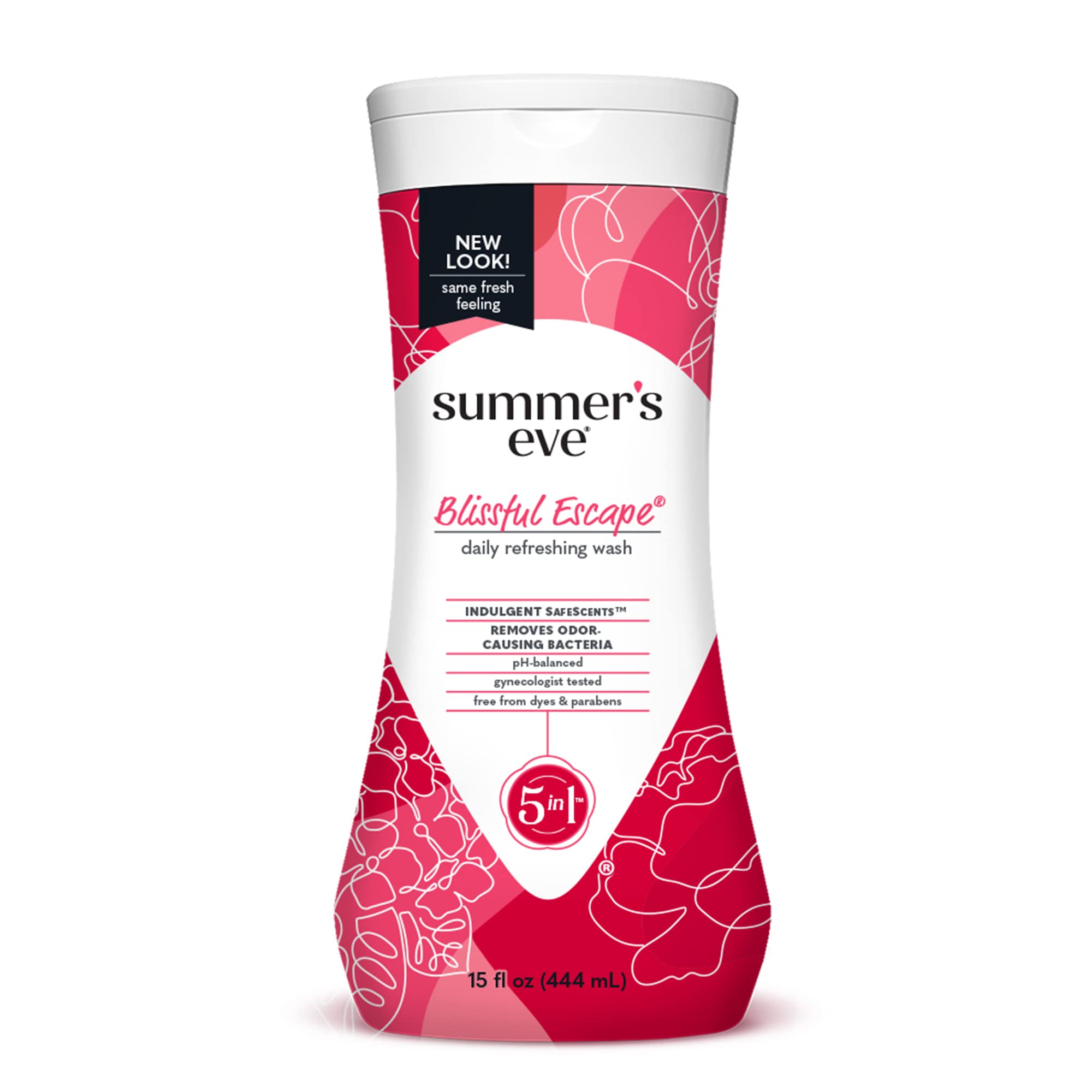 Summer's Eve Blissful Escape Daily Refreshing All Over Feminine Body Wash, Removes Odor
