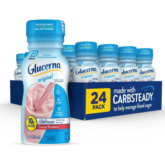 Glucerna Nutritional Shake, Diabetic Drink to Support Blood Sugar Manage