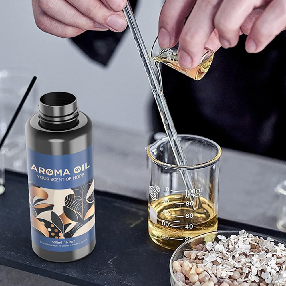 LEAMERR Perfume Essential Oil Set with Natural Aroma Essential Oil Surpass Scent 16.9 Fl Oz (500ml)