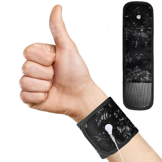 Grounding Wristband Wrist Straps for Therapy Floral Grounding Magnetic Wristband