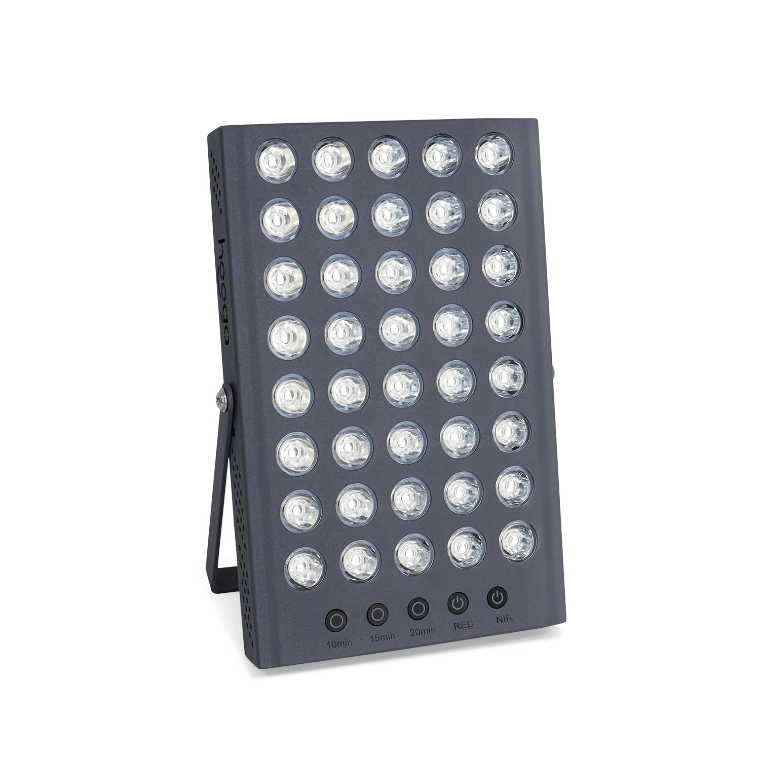 Hooga Red Light Therapy Device, 660nm 850nm Near Infrared Light Therapy with Timer, Built