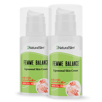 NaturalSlim Femme Balance - Progesterone Cream for Women - Natural Hormonal Balance & Menopause