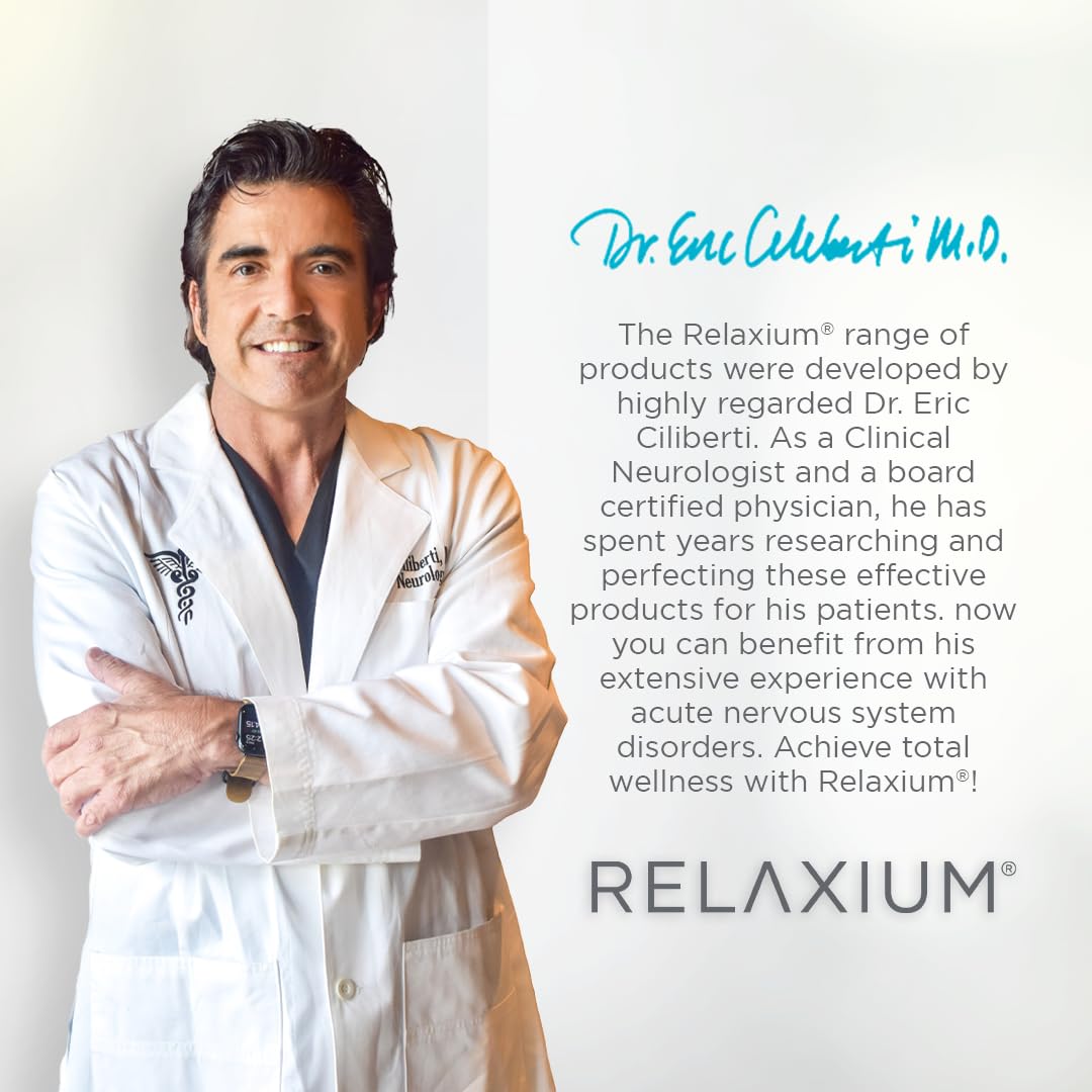 Relaxium Sleep Aid, 30-Day Supply, Dietary Supplement for Better Sleep Relaxium