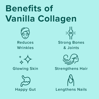 Further Food Collagen Peptides Powder Vanilla Flavored Keto Grass-Fed Collagen Type