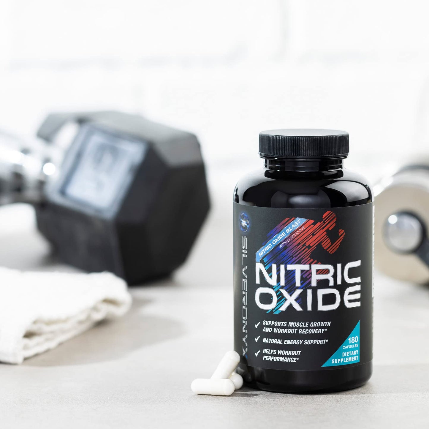Extra Strength Nitric Oxide Supplement L Arginine 3X Strength - Citrulline Malate, AAKG