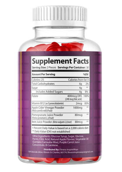Fitness InspireWays TropiKeto Max Gummies - Tropi Keto ACV Max Gummies - Tropi Keto