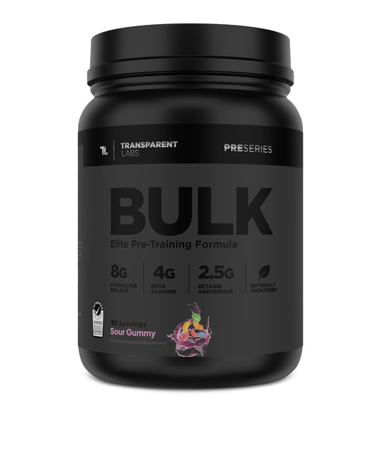 Transparent Labs Bulk Black - Sour Gummy - 30 Servings